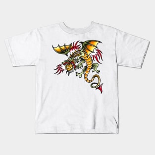 Dragon's Saving Throw Kids T-Shirt